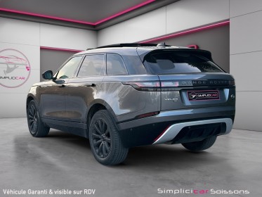 Land rover range rover velar 2.0l d240 bva r-dynamic - toit pano/caméra 360/sièges elec à mémoire/hayon - garantie...