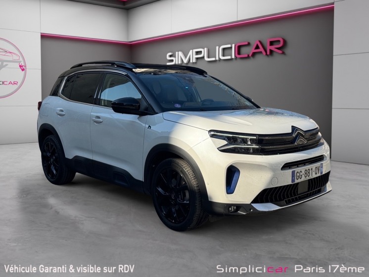 Citroen c5 aircross hybride rechargeable 225 ss e-eat8 shine pack - garantie 12 mois - siÈges chauffant-toit...