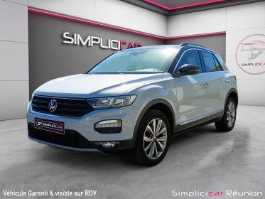 Volkswagen t-roc 2.0 tdi 116 start/stop bvm6 / finition design / caméra de recul / carplay occasion réunion ville st pierre...