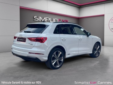 Audi q3 q3 40 tfsi 190 ch s tronic 7 quattro s line occasion cannes (06) simplicicar simplicibike france