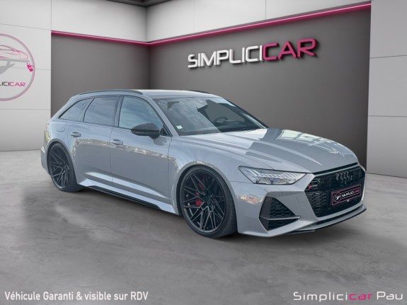 Audi audi rs6 avant v8 4.0 tfsi 600 tiptronic 8 quattro occasion simplicicar pau simplicicar simplicibike france