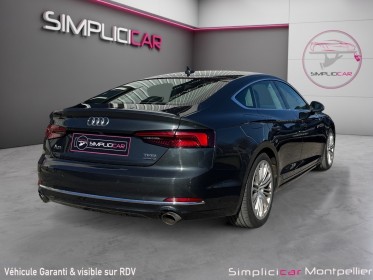 Audi  a5 sportback  252ch design luxe virtual camÉra recul cuir hayon Électrique occasion montpellier (34) simplicicar...