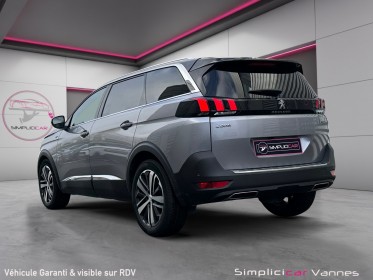 Peugeot 5008 bluehdi 180ch ss eat8 gt  camera 360 7 places garantie 12 mois occasion scl 56 - simplicicar vannes simplicicar...