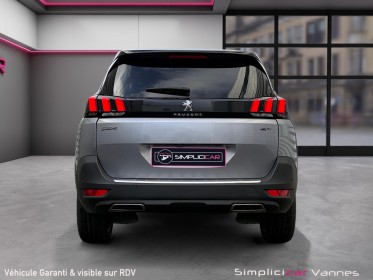 Peugeot 5008 bluehdi 180ch ss eat8 gt  camera 360 7 places garantie 12 mois occasion scl 56 - simplicicar vannes simplicicar...