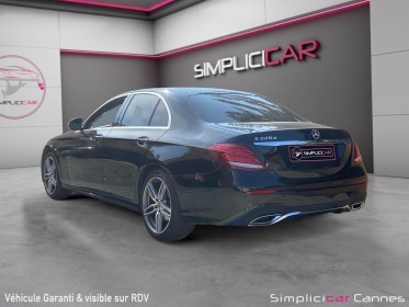 Mercedes classe e 220 d 9g-tronic amg line occasion cannes (06) simplicicar simplicibike france