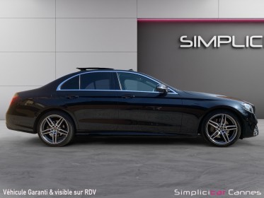 Mercedes classe e 220 d 9g-tronic amg line occasion cannes (06) simplicicar simplicibike france