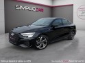 Audi a3 berline 35 tfsi mild hybride s-line garantie 12 mois full leds pack sport black camera de recul occasion simplicicar...