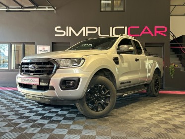 Ford ranger super cabine 2.0 ecoblue 213 bv10 wildtrak tva recup occasion  simplicicar aix les bains simplicicar simplicibike...