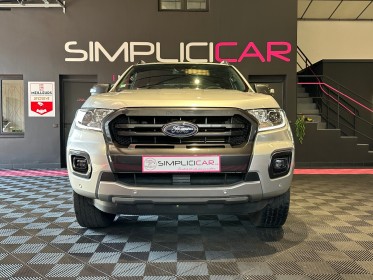 Ford ranger super cabine 2.0 ecoblue 213 bv10 wildtrak tva recup occasion  simplicicar aix les bains simplicicar simplicibike...