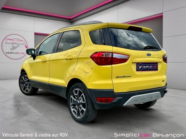 Ford ecosport 1.0 ecoboost 125 titanium / sieges chauffants / radar de recul / garantie 12 mois occasion simplicicar...