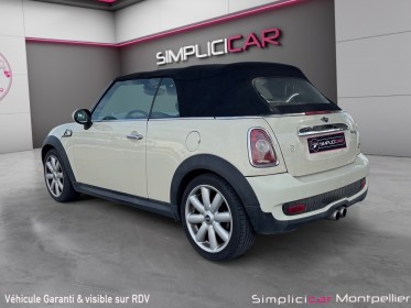 Mini cabriolet r57 1.6i  184ch cooper s occasion montpellier (34) simplicicar simplicibike france