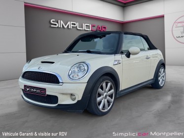 Mini cabriolet r57 1.6i  184ch cooper s occasion montpellier (34) simplicicar simplicibike france