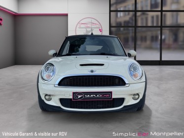 Mini cabriolet r57 1.6i  184ch cooper s occasion montpellier (34) simplicicar simplicibike france