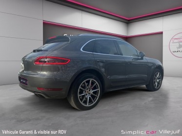 Porsche macan turbo 3.6 v6 400 ch pdk toit ouvrant carnet entretient garantie 12 mois occasion simplicicar villejuif ...