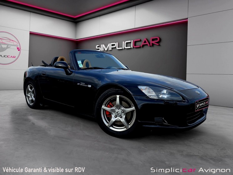 Honda s2000 roadster 2.0 vtec 16v - 241 ch. - 40éme anniversaire ! excellent état - suivi d'entretien complet honda...