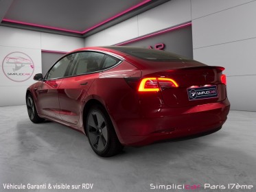 Tesla model 3 autonomie standard plus rwd / becquet arr carbone / garantie 12 mois occasion paris 17ème (75)(porte maillot)...