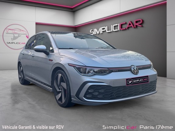 Volkswagen golf 2.0 tsi 245 dsg7 gti / entretien volkswagen / carplay / attelage amovible / affichage tete haute occasion...