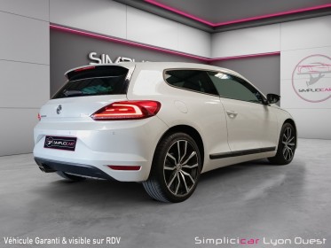 Volkswagen scirocco 2.0 tdi 150 dsg6 carat occasion simplicicar lyon ouest simplicicar simplicibike france