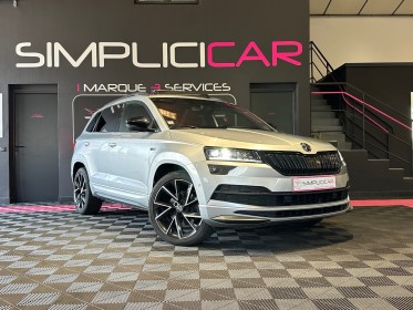 Skoda karoq 2.0 tdi 190 ch scr 4x4 dsg7 sportline garantie 12 mois occasion  simplicicar aix les bains simplicicar...