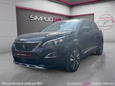 Peugeot 3008 puretech 130ch ss eat8 gt line /toit ouvrant / carplay / pneus neufs / entretien occasion paris 17ème...