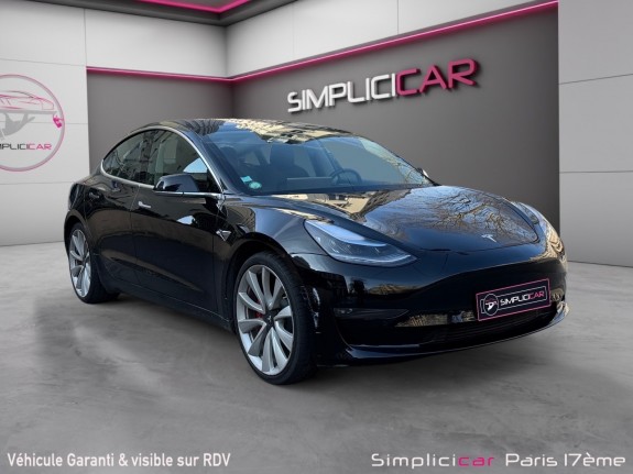 Tesla model 3 long-range dual motor awd / 14000 km / garantie 12 mois occasion paris 17ème (75)(porte maillot) simplicicar...