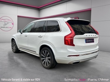 Volvo xc90 t8 twin engine 30387 ch geartronic 8 7pl inscription luxe-7places- toutes options occasion paris 17ème (75)(porte...