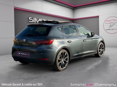 Seat leon 1.5 tsi 150 / toit ouvrant / beats / dsg7 fr occasion champigny-sur-marne (94) simplicicar simplicibike france