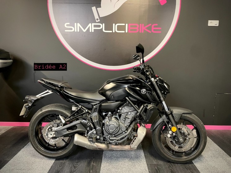 Yamaha  mt-07 cp2 occasion parc moto simplicicar lyon ouest simplicicar simplicibike france