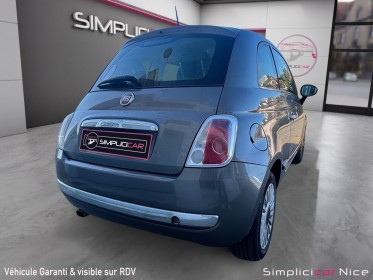 Fiat 500 1.2 69 ch lounge occasion  simplicicar vaucresson nice - pfvauto simplicicar simplicibike france