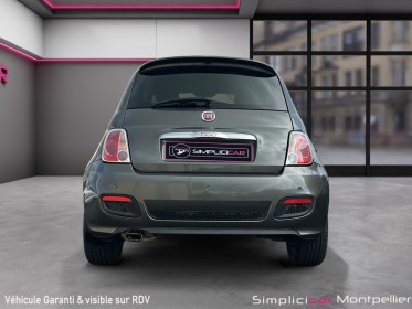 Fiat 500 1.2 8v 69 ch s occasion montpellier (34) simplicicar simplicibike france