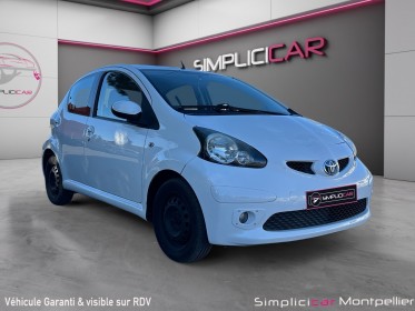 Toyota aygo 1.0 vvt-i climatisation 5 portes crit'air 1  garantie 12 mois occasion montpellier (34) simplicicar simplicibike...