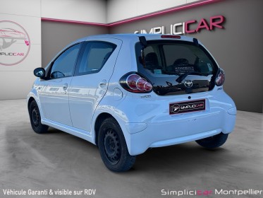 Toyota aygo 1.0 vvt-i climatisation 5 portes crit'air 1  garantie 12 mois occasion montpellier (34) simplicicar simplicibike...