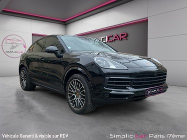 Porsche cayenne coupe e-hybrid 3.0 v6 462 ch tiptronic bva platinum edition 1er main tva recuperable loa occasion paris...