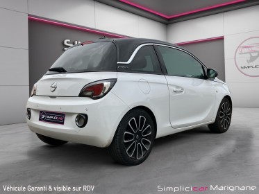 Opel adam 1.4 twinport 87 ch s/s easytronic 3.0 glam toit pano/car play/ 1ere main/ suivi opel occasion simplicicar marignane...