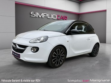 Opel adam 1.4 twinport 87 ch s/s easytronic 3.0 glam toit pano/car play/ 1ere main/ suivi opel occasion simplicicar marignane...