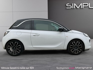 Opel adam 1.4 twinport 87 ch s/s easytronic 3.0 glam toit pano/car play/ 1ere main/ suivi opel occasion simplicicar marignane...