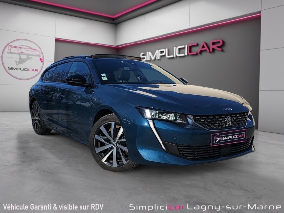 Peugeot 508 sw 2.0 bluehdi 163 ch ss eat8 gt line - toit ouvrant - sièges chauffants et massants - caméra de recul -......