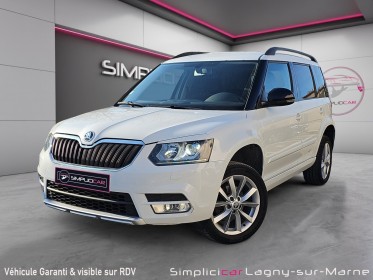 Skoda yeti 2.0 tdi 150 scr green tec dsg 4x4 style - boite auto camera de recul attelage garantie 12 mois occasion...