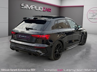 Audi rs3 sportback 2.5 tfsi 400 s tronic 7 quattro - toit ouvrant - bang  olufsen - sieges electriques et chauffants occasion...