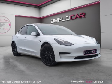 Tesla model 3 autonomie standard plus rwd-garantie constructeur 2029 ou 160000km occasion simplicicar brest simplicicar...