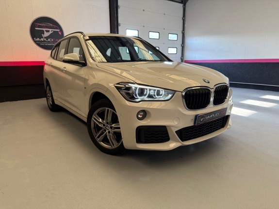 Bmw x1 f48 sdrive 18i 140 ch dkg7 m sport / intérieur alcantara bi-ton m / hayon électrique occasion simplicicar dunkerque...