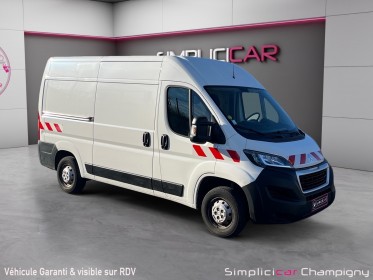 Peugeot boxer fourgon vitre 335 l2h2 bluehdi 120 ss pro - camera de recul - radio bluetooth main libre - climatisation...