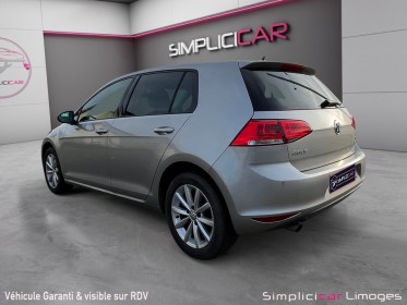 Volkswagen golf 1.6 tdi 110 bluemotion technology fap lounge occasion simplicicar limoges  simplicicar simplicibike france