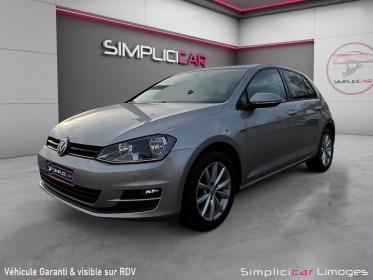 Volkswagen golf 1.6 tdi 110 bluemotion technology fap lounge occasion simplicicar limoges  simplicicar simplicibike france