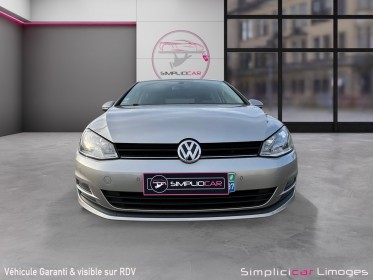 Volkswagen golf 1.6 tdi 110 bluemotion technology fap lounge occasion simplicicar limoges  simplicicar simplicibike france