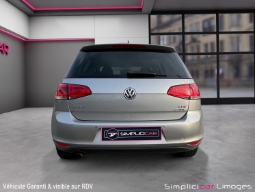 Volkswagen golf 1.6 tdi 110 bluemotion technology fap lounge occasion simplicicar limoges  simplicicar simplicibike france