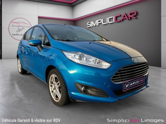 Ford fiesta 1.0 ecoboost 100 ss titanium occasion simplicicar limoges  simplicicar simplicibike france