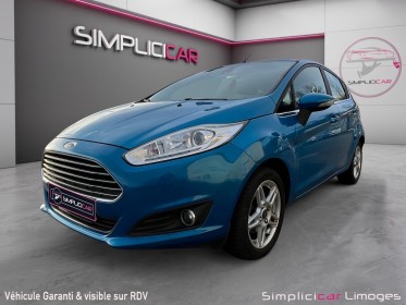 Ford fiesta 1.0 ecoboost 100 ss titanium occasion simplicicar limoges  simplicicar simplicibike france