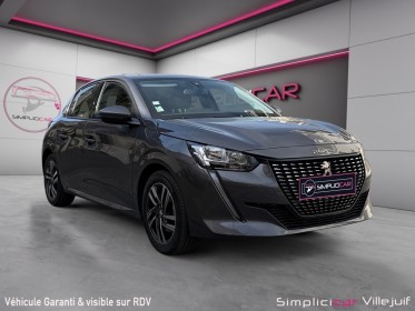 Peugeot 208 puretech 100 ss bvm6 allure caméra de recul carplay garantie 12 mois occasion simplicicar villejuif  simplicicar...