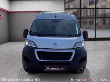 Peugeot boxer fourgon tole 333 l2h2 bluehdi 140 ss asphalt occasion simplicicar limoges  simplicicar simplicibike france